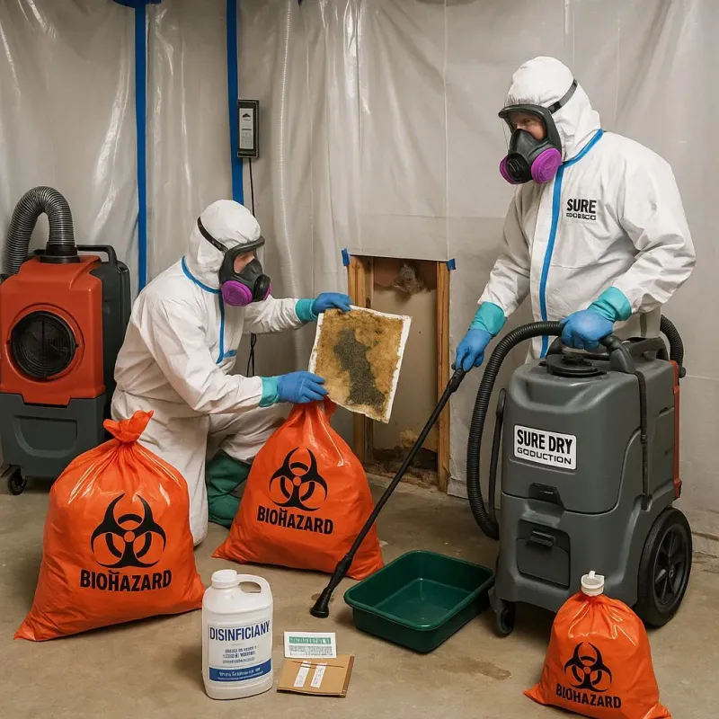 Contaminated Water Handling Protocols process in Columbus, MN