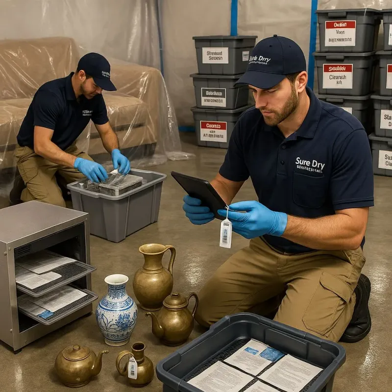 Content Protection and Restoration process in Columbus, MN