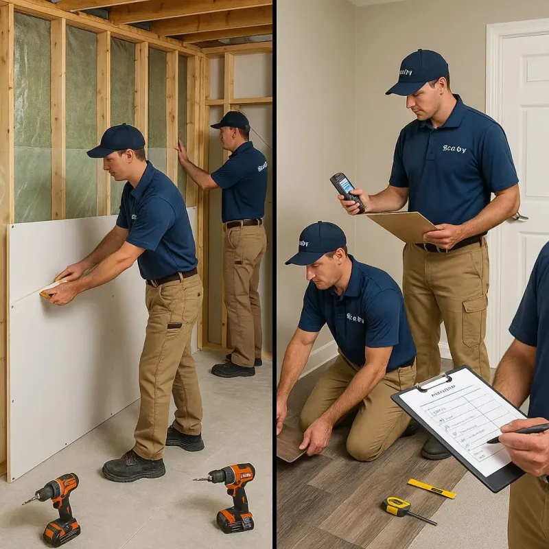 Repairs and Reconstruction process in Columbus, MN