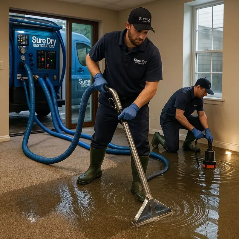 Water Extraction and Removal process in Columbus, MN